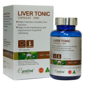 Careline Liver Tonic Capsule - Trẻ hóa gan, bảo vệ gan